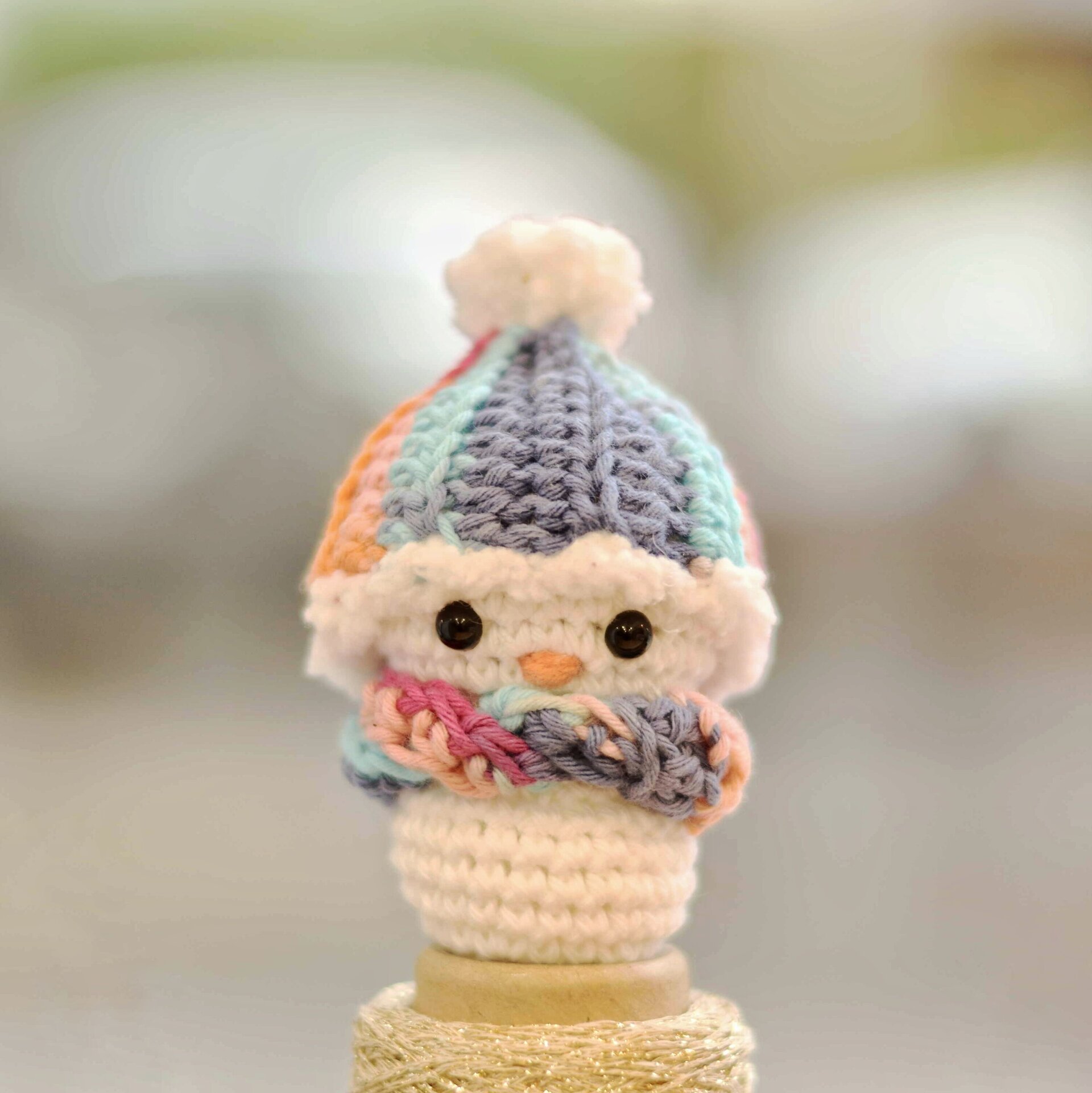 Amigurumi muñeco de nieve - 1