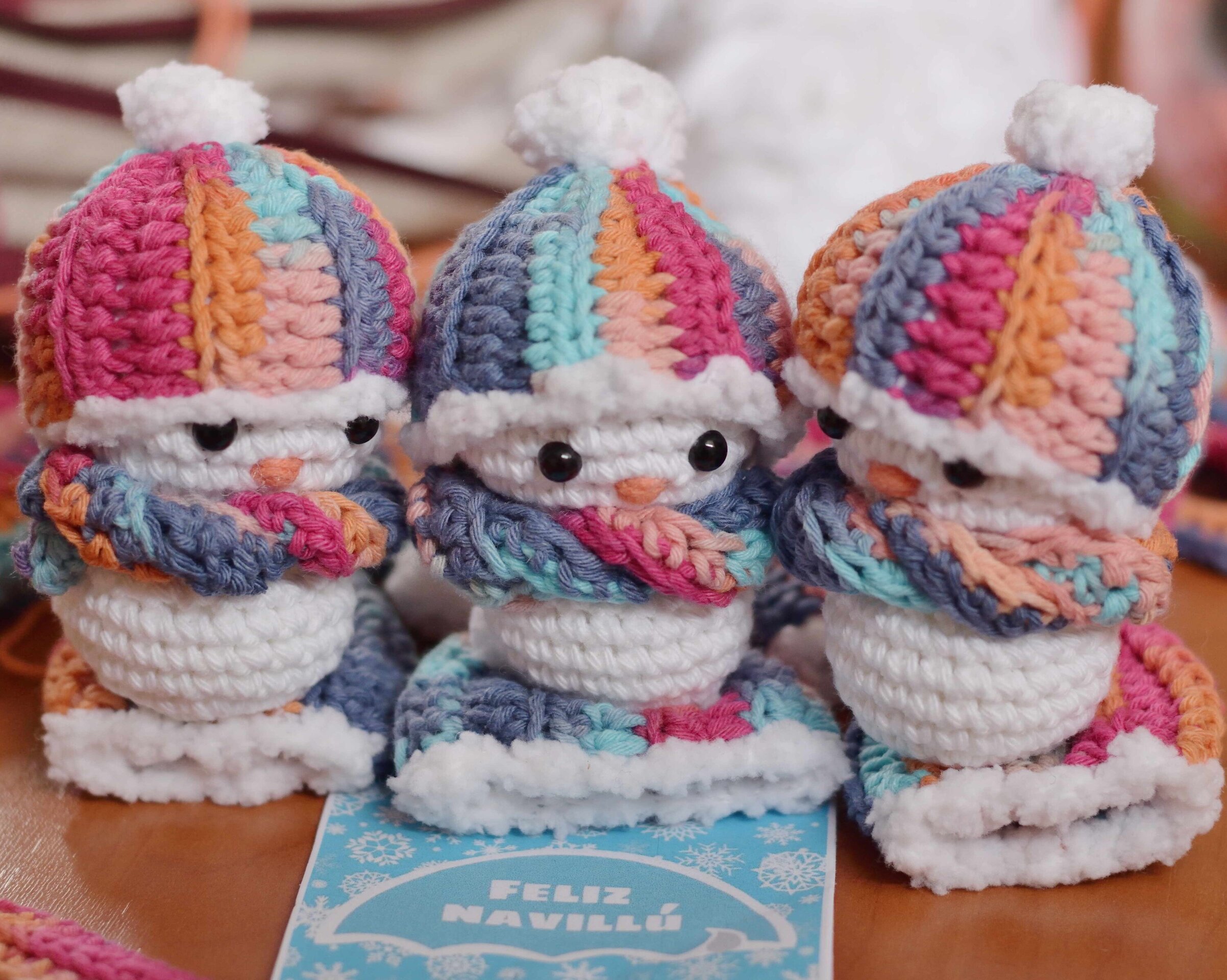 Amigurumi muñeco de nieve - 7