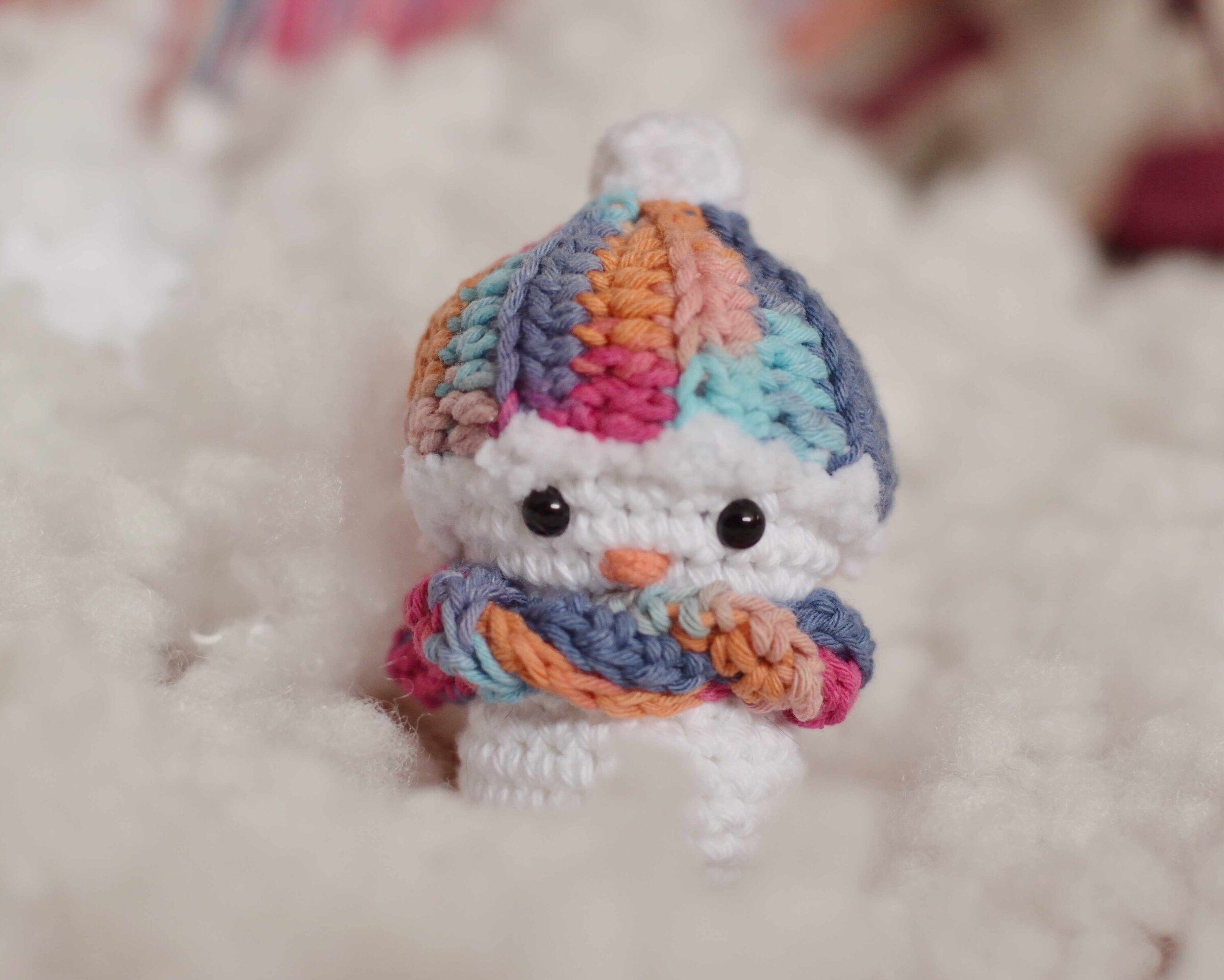 Amigurumi muñeco de nieve - 8